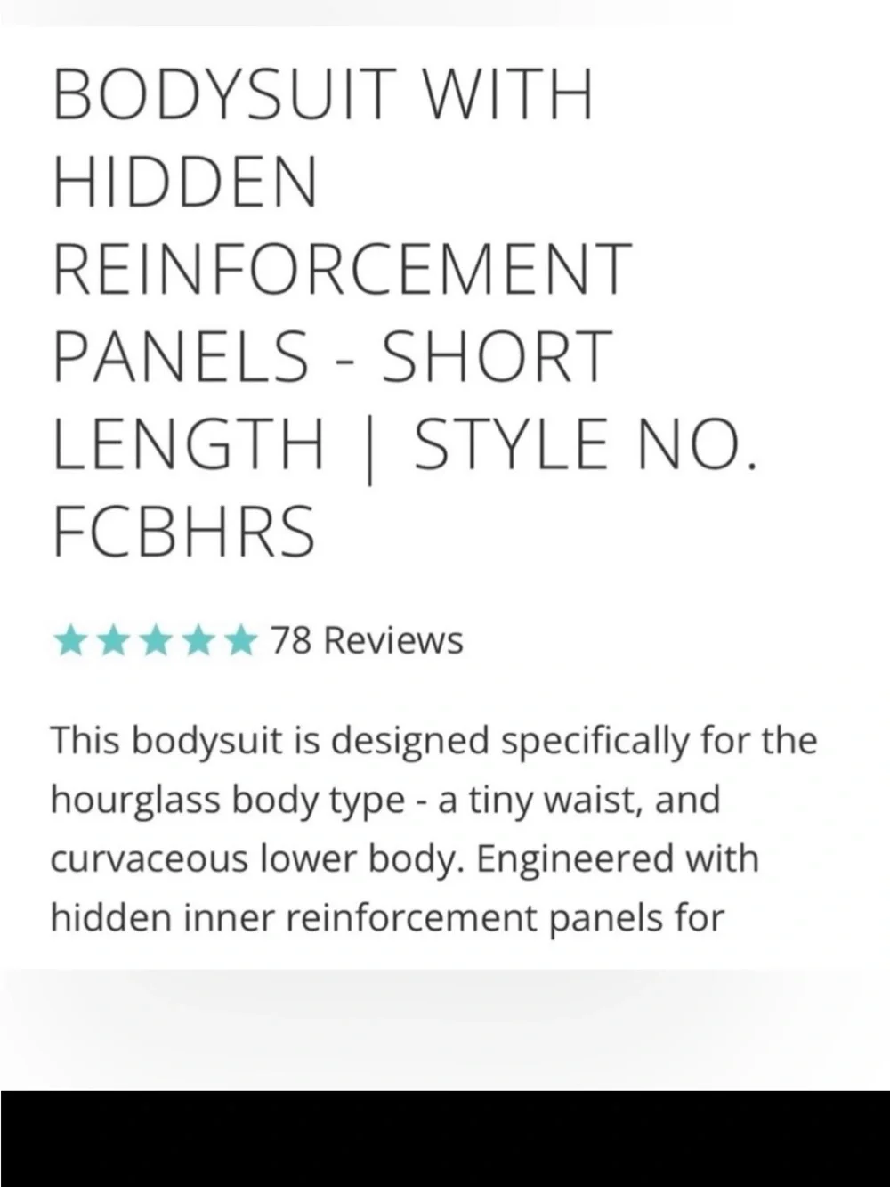 Marena Recovery bodysuit designed